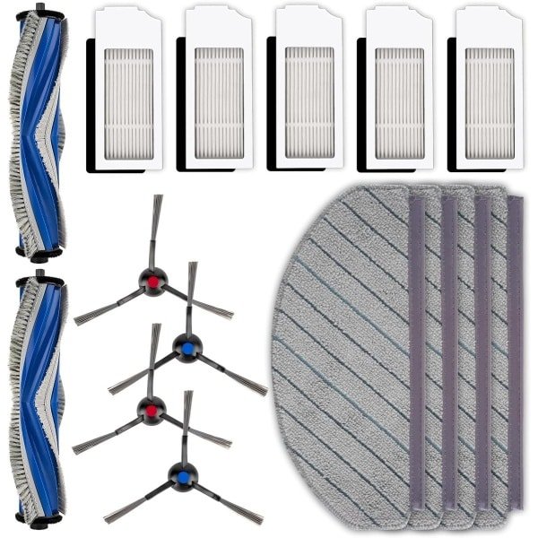 Robotstofzuiger Onderdelen - Vervangingsset - Schoonmaakonderhoud - 15 Delig - Standaard