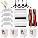 Ronte - Accessoireset voor robotstofzuiger met 20 stuks - Hoofdborstels, Hepa-filters, zijborstels en meer - Geschikt voor Dreame Bot Z10 Pro L10 Plus.