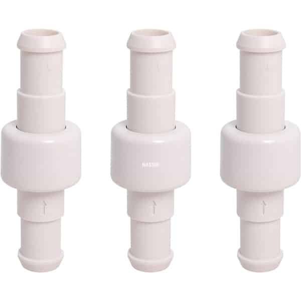 Set van 3 D20 draaibare zwembadslangkoppelingen, compatibel met Polaris 280, 180, 380, 480 en 3900 zwembadrobots