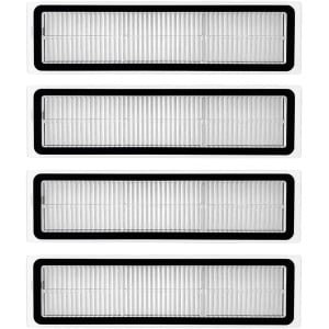 Set van 4 HEPA-filters geschikt voor de Xiaomi Dreame D9 robotstofzuiger (accessoires)