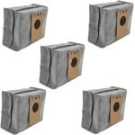 Set van 5 vervangende stofzakken geschikt voor de Eufy Robovac L35 Hybrid+ robotstofzuiger