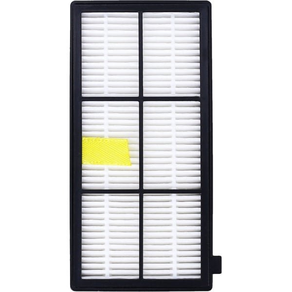 Sillar Stofzuigerfilter - HEPA-filter voor Robotstofzuiger - geschikt voor iRobot Roomba Serie 800 900 - vervangingsfilter voor modellen 966, 971, 975, 980, 981 - 1 stuk