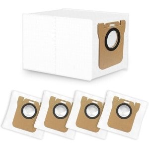 Stofzak - Geschikt voor robotstofzuigers - 5 stuks - Voor stofzuigers - Wit