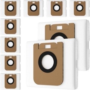 Stofzuigerzakken - 10 stuks - Geschikt voor Dreame D10 Plus / D10s / Z10 Pro / L10 robotstofzuigers - Vervangingsonderdelen