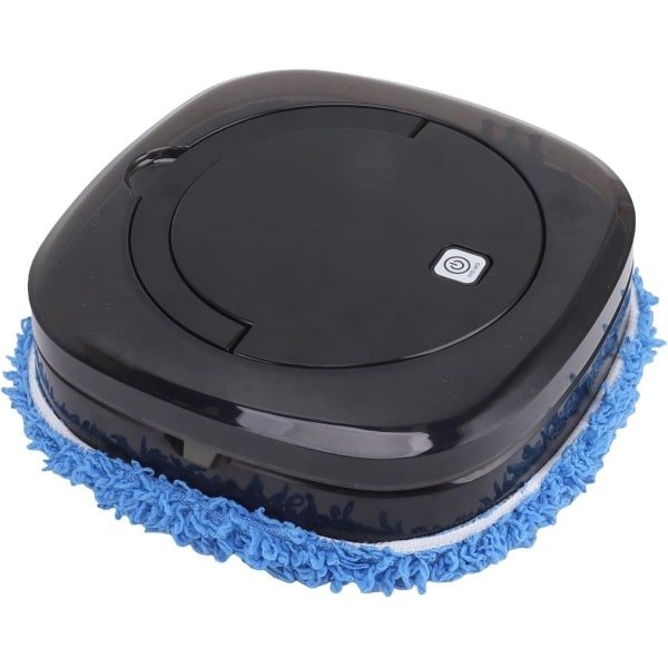 Ultrastille robotstofzuiger-dweilcombo met watertank - droog en nat - volautomatische dweilmachine - krachtige reiniger voor hardhouten vloeren en tapijt - zwart