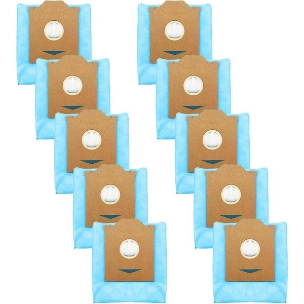 Verpakking van 10 vervangende stofzakken geschikt voor de Yeedi Cube robotstofzuiger (Yeedi CC).