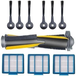 Vervangingsonderdelen Geschikt voor de IQ autonome robotstofzuiger: zijborstels, filters en hoofdborstel Geschikt voor de RV1000SEU robotstofzuiger.