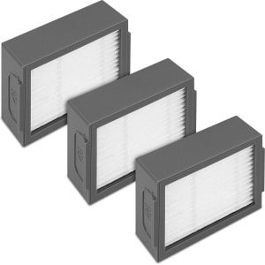 kwmobile filter set geschikt voor iRobot Roomba e-Series en i-Series - Filters voor robotstofzuiger - Vervangingsfilter - 3 stuks