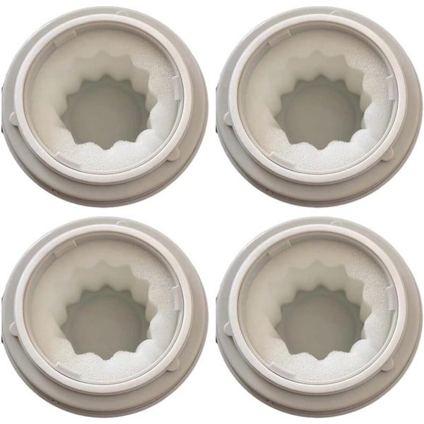 stuks HEPA-filters geschikt voor Xiaomi Mijia K10 Pro robotstofzuiger (schuimfilter)