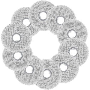 10 Wisdoeken voor Robotstofzuigers - Herbruikbare Microvezel Doekjes