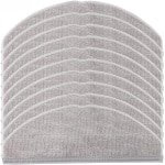 10 stucks microvezel dweildoeken Dweilen voor PADS Past op Eufy L50 L60 Hybrid-robotstofzuigers - Wasbare herbruikbare dweildoeken Vervangende dweildoeken