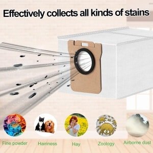 16 Stuks Stofzuigerzakken Vervangend voor Robotstofzuiger Modellen