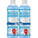 2 x 1000 ml Reinigingsmiddel Concentraat voor Dweilrobots - Streepvrij, Schuimarm met Doseerbeker en Frisse Geur