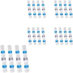 20 Stuks Waterdichte Soldeerdraad Verbindingen voor Robotgrasmaaiers - Duurzame Kabelverbindingen voor Perimeterdraad - Geschikt voor Diverse Merken en Toepassingen