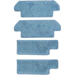 4 stucks Vervangende dweilpads - 2 sets - 2 pads per set - Vervangende dweildoeken voor Hobot Legee 7 robotstofzuiger - zachte herbruikbare microvezelpads - hoge absorptie - eenvoudige kliksluiting - verpakking