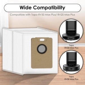 6 Stuks Vervangende Stofzakken voor Robotstofzuiger - Universele Compatibiliteit