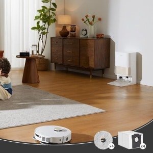 8-Pack Stofzuigerzakken en Dweilkit - Geschikt voor Diverse Robotstofzuigers