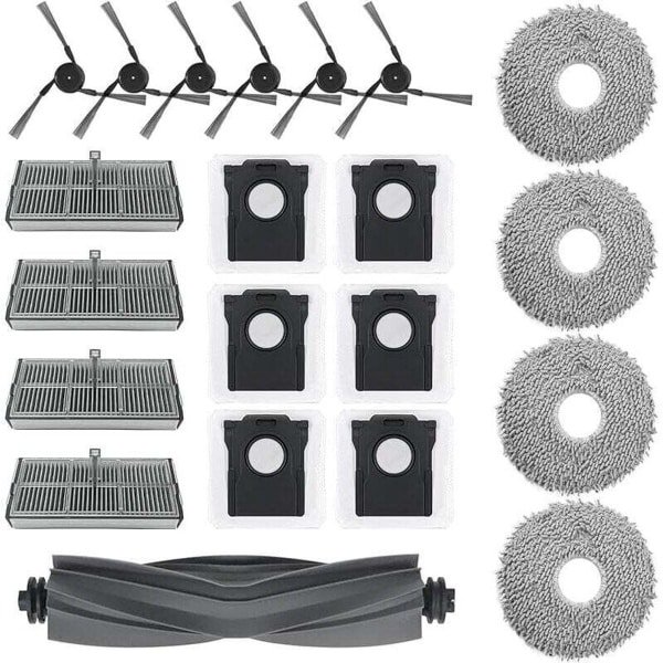 Accessoirekit Geschikt voor Dreame X40 Ultra Complete / L40 Ultra, 21 reserveonderdelen Geschikt voor de Dreame X40 Ultra robotstofzuiger Geschikt voor 1 b