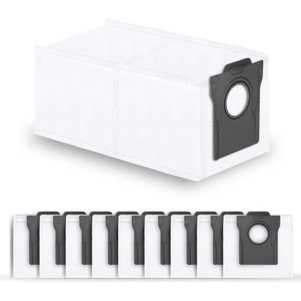 Accessoires geschikt voor Dreame X30/X30pro/S30/S10 robotstofzuigers, 10 stofzakken, vervangingspakket