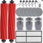 Accessoireset voor Robotstofzuiger - Complete Set met Hoofdborstels en HEPA-filters - Perfecte Compatibiliteit