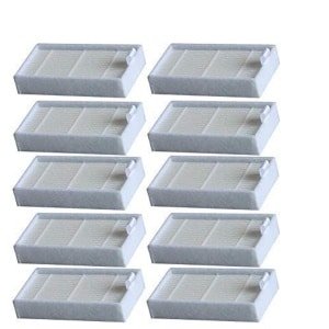 Allecto - 10 Stuks Vervangfilters voor ILIFE Robotstofzuigers - V3, V3S, V3S Pro, V5, V5S, V5S Pro