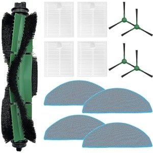 Allecto - - 17-Piece Accessory Set - iRobot Roomba - Hoogwaardige accessoires voor robotstofzuiger - Inclusief borstels en doeken - Geschikt voor Y01.