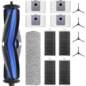 Allecto - - Accessoire Set Robotstofzuiger - 14-delig - Compleet pakket - Compatibel met Ecovacs X8 - Inclusief borstels en filters - Voor optimale r.