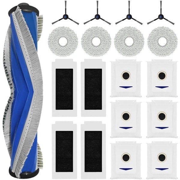 Allecto - - Accessoire Set - Robotstofzuiger Accessoires - Compleet - Schoonmaak Gereedschap - Filters en borstels - Geschikt voor Ecovacs Deebot T30.
