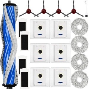 Allecto - - Accessoires Ecovac Deebot T30 - Robotstofzuiger set - 20-delige set - Inclusief borstels en zakken - Perfecte match voor T30 Pro Omni