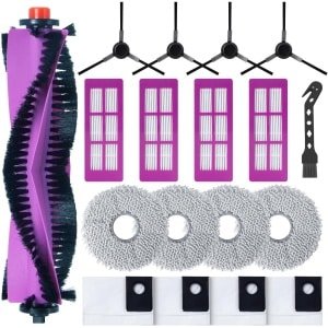 Allecto - - Accessory set voor Eureka J15 Ultra - Robotstofzuiger accessoires - Hoogwaardige kwaliteit - Compleet pakket - Geschikt voor Eureka J15 U.