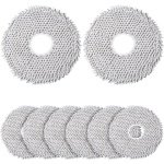 Allecto - - Mopdoeken voor Robotstofzuiger - Microvezel Mop Pads - 8 Stuks - Geschikt voor Xiaomi en Dreame - Hoogwaardige Accessoires - Ideaal voor .