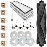 Allecto Plus - Accessoireset voor Robotstofzuigers | Borstel, doekjes, stofzakken, filters en zijborstels