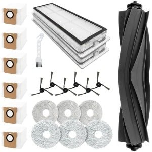 Allecto Plus - Accessoireset voor Robotstofzuigers | Borstel, doekjes, stofzakken, filters en zijborstels