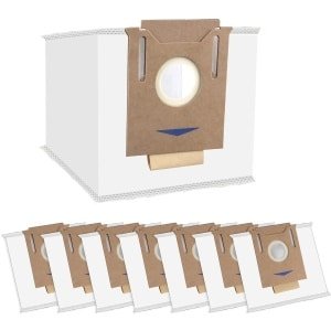 Allecto - - Vervangende Stofzakken - Robotstofzuiger Accessoires - Ideaal - 8 Stuks - Hoogwaardige Filterzakken - Geschikt voor T...