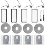 Allecto - - Vervangingsonderdelen - Robotstofzuiger accessoires - Voor optimale prestaties - Geschikt voor Roborock Saros Z70 - Inclusief HEPA-filter.