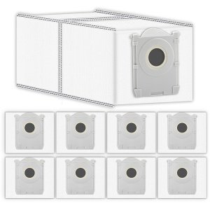Allecto - - Vervangingsstofzakken - 9 Stuks - Eco-vriendelijk - 99.9% Filtratie - Stofzakken voor Robotstofzuiger - Geschikt voor X8