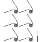 Allecto - - Zijborstels - Accessoires voor Robotstofzuiger - Geschikt voor Roborock Q Revo Curv/Edge - Hoogwaardige Plastic Materialen - Efficiënt St.