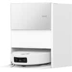 Aqua10 Ultra Roller Complete White - Robotstofzuiger met dweilfunctie - 30.000Pa Zuigkracht - AquaRoll™ & ThermoHub™ 100°C zelfreiniging - Tapijtveilig & slim Omnesight™ 2.0 navigatie - Voor harde vloeren & drempels