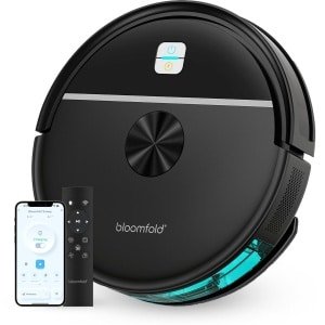 Bloomfold Sweep Robotstofzuiger met Dweilfunctie - Slimme Robot Stofzuiger, 3500Pa, 130 min, App & Alexa