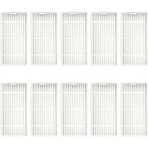 Cosensi - Vervangingsfilter - Filter - Hoogwaardige filtratie - 10 stuks - Efficiënt en wasbaar - Geschikt voor Robotstofzuiger - Ilife X3 V3 ...