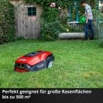 Freelexo 500 BT Robotgrasmaaier - 500 m² Bereik - Multi-Zone Maaimodus - Bluetooth & App-bediening - 18 cm Maaibreedte - Verstelbare Maaidiepte 20-60 mm - Hellingen tot 35% - Inclusief 2.5Ah PXC Accu