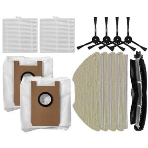 Geschikt voor AIRROBO, accessoires voor robotstofzuigers, geschikt voor T20, hoofdborstel/zijborstel/filter/HEPA/stofzak/wisdoek