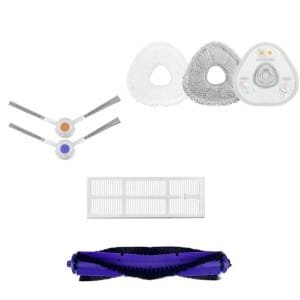 Geschikt voor CloudWhale schoonmaak- en dweilrobot, geschikt voor J3-accessoires, randborstel/filter/poetsdoek/dweil