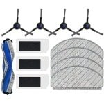 Geschikt voor Ecovacs, vervangende onderdelen voor robotstofzuigers, geschikt voor N20 PRO/FAMILY onderdelen, filter/doek/hoofdborstel/zijborstel