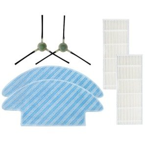 Geschikt voor Lefan M210, accessoires voor robotstofzuigers, geschikt voor M210B/M213, dweildoek, zijborstel, filteraccessoires