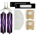 Geschikt voor Midea robotstofzuigers, accessoires, geschikt voor S8/S8 rolborstel, hoofdborstel, zijborstel, dweil, stofzak, filter