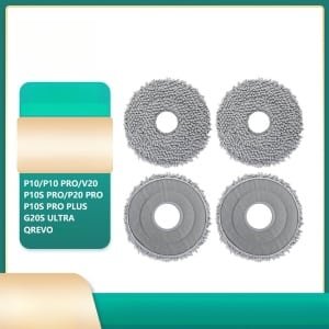 Geschikt voor Stone P10/P20/V20/G20S Ultra/Qrevo accessoires, dweil, robotstofzuiger doek, 8 vervangende dweilen, dweilaccessoires
