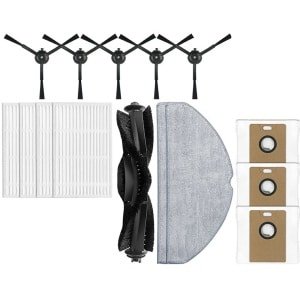 Geschikt voor Tapo, accessoires voor robotstofzuigers, geschikt voor RV30 Max Plus, hoofdborstel/zijkantborstel/moppen/HEPA/stoftas
