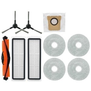 Geschikt voor Xiaomi Mijia robotstofzuiger, accessoires, geschikt voor M30 hoofdborstel, rolborstel, zijborstel, filter, HEPA-stofzak