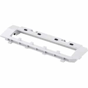 Hoofdborstel Afdekking - Reserveonderdeel Stofzuiger - Robotstofzuiger Onderhoud - Speciaal Anti-klit Design - 21x7x2 cm - Wit